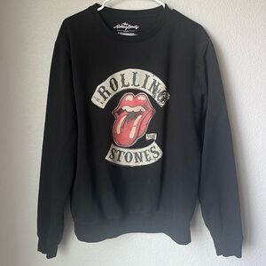 Rolling Stones Black Sweater